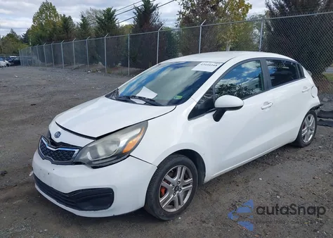 2014 Kia Rio Lx from USA, damaged, VIN KNADM4A36E6343788